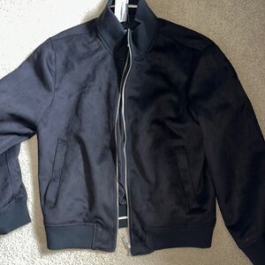 Men's Black Bomber Jacket